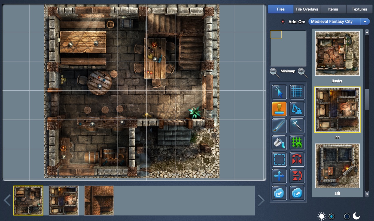 Medieval Fantasy City Preview - Day