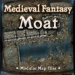 Medieval Fantasy Moat