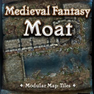 Medieval Fantasy Moat