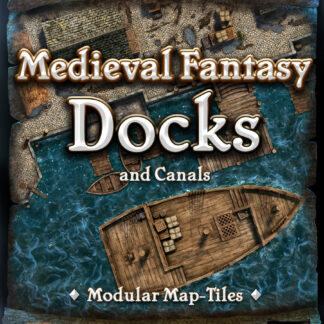 Medieval Fantasy Docks & Canals