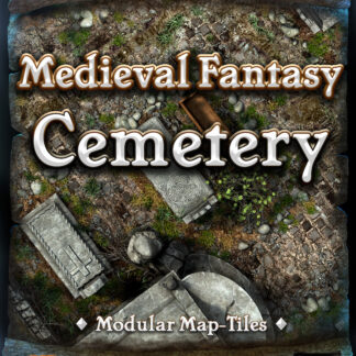 Medieval Fantasy Cemetery