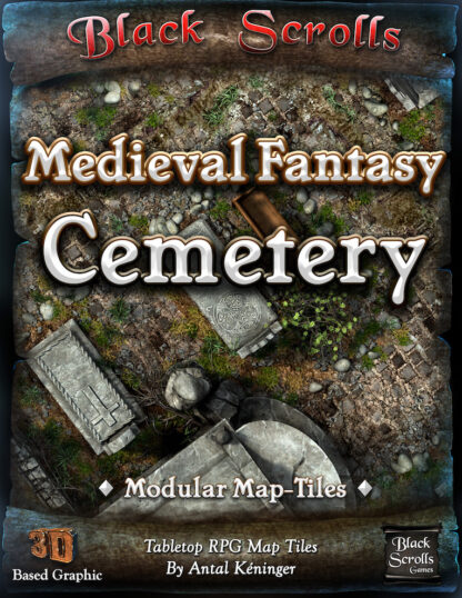 Medieval Fantasy Cemetery