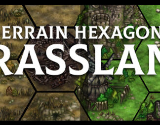 Terrain Hexagons - Grassland