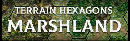 Terrain Hexagons - Marshland