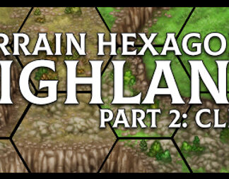 Terrain Hexagons - Highland - Cliffs