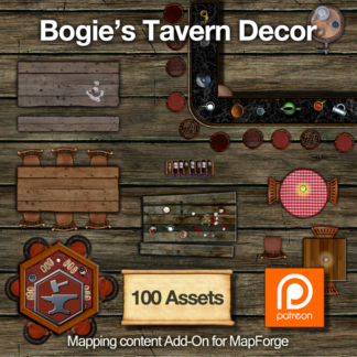 Bogie's Tavern Decor