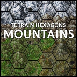 Terrain Hexagons - Mountains