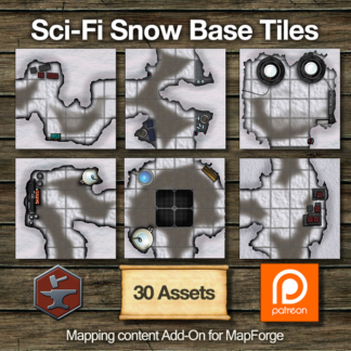 Sci-Fi Snow Base Tiles