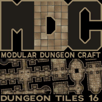Modular Dungeon Tiles 16