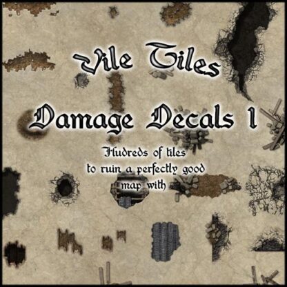 Vile Tiles: Damage Decals 1