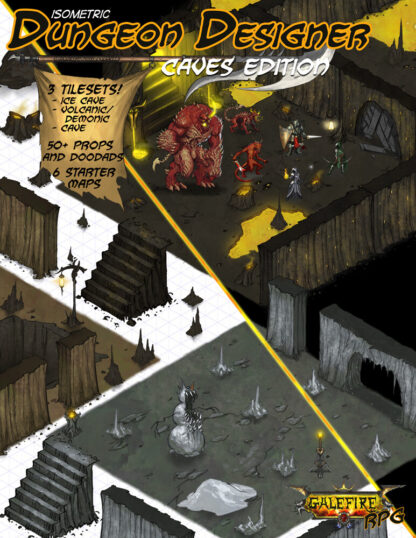 Isometric Dungeon Designer - Caves Edition