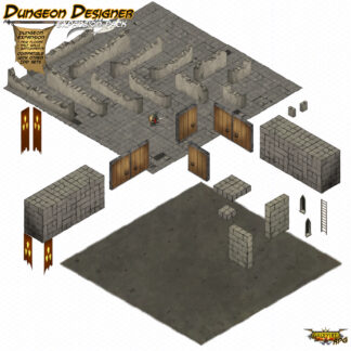 Isometric Dungeon Designer - Expansion Pack
