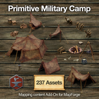 Primitive Military Camp