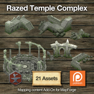 Razed Temple Complex